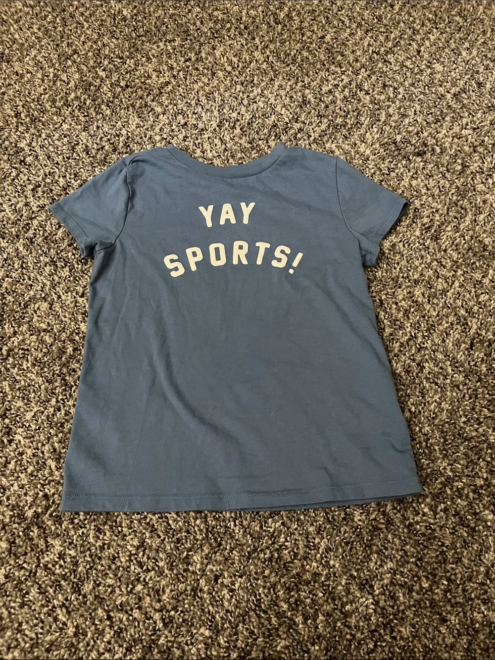 Carter's Blue 'Yay Sports!' Short Sleeve Tee